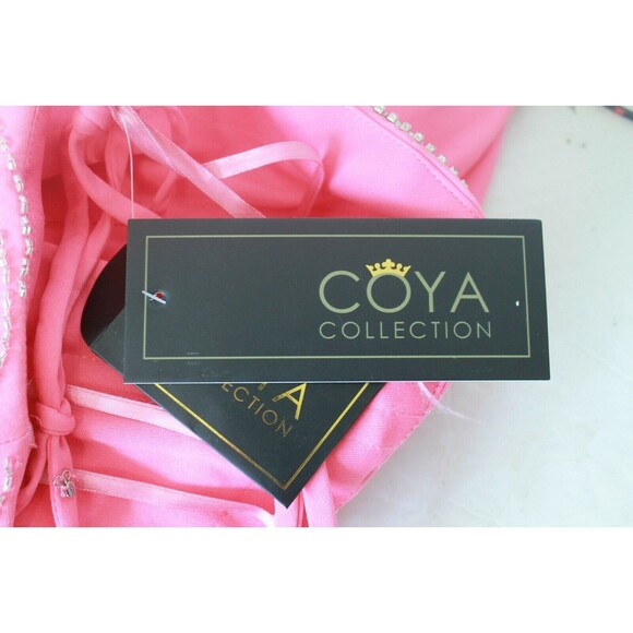 Coya Collection Evening Gown Sequins Rhinestones NWT Retails $425 Womens Size M - Picture 6 of 9